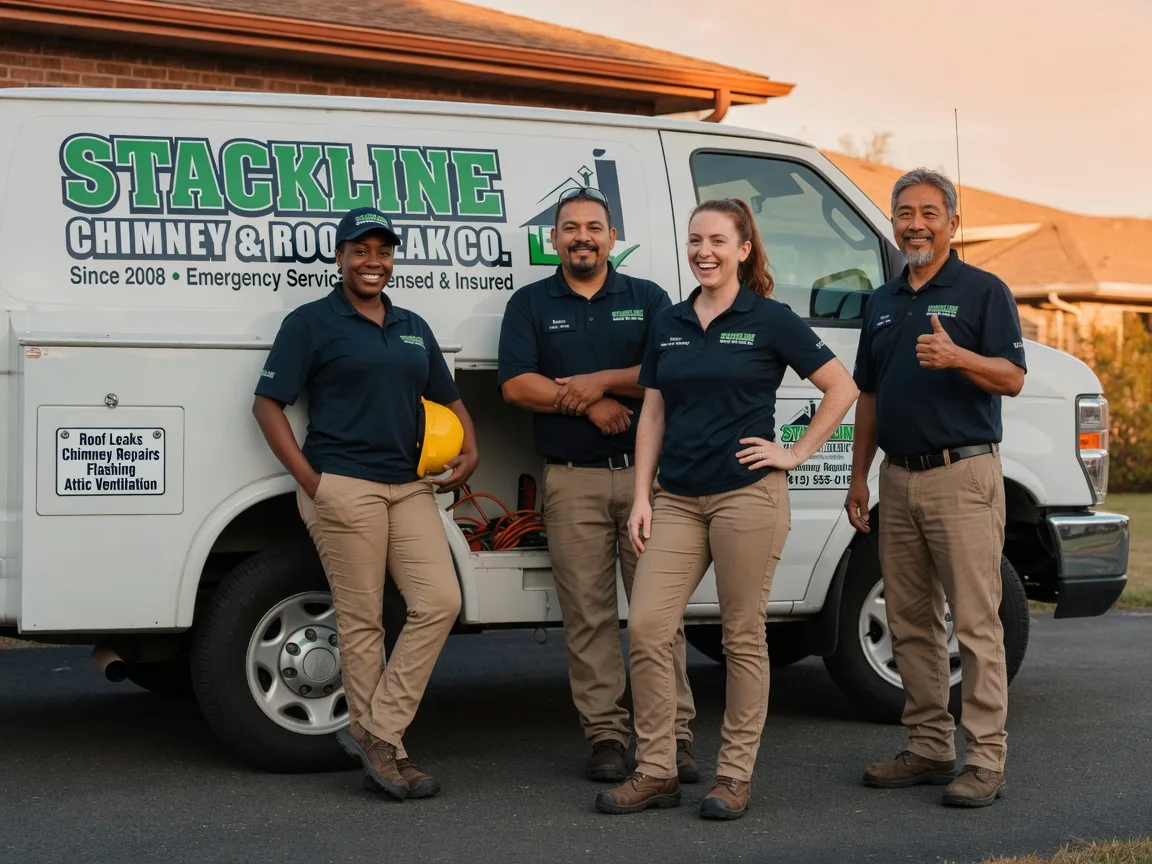 Chimney flashing repair company in Utica, KS